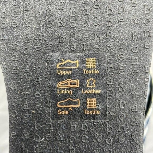 New RAG & BONE Womens Size 40 / US10 Plaid Print Slingback Sandals - Picture 9 of 9